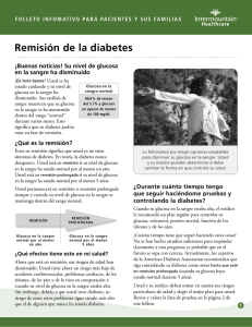 Remisión de la diabetes - Intermountain Healthcare