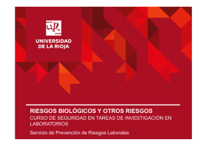 riesgos biológicos y otros riesgos