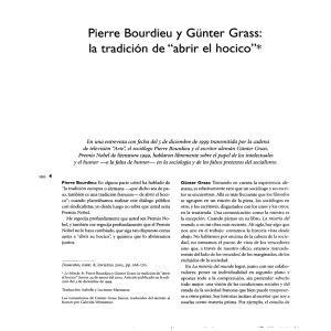 Pierre Bourdieu y Günter Grass