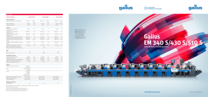 Gallus EM 340 S/430 S/510 S