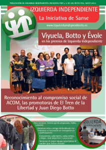 Viyuela, Botto y Évole - Izquierda Independiente