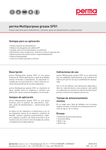 perma Multipurpose grease SF01 - perma-tec