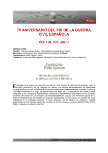 75 aniversario del fin de la guerra civil española