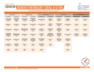Ingeniería en Información y Control de Gestión