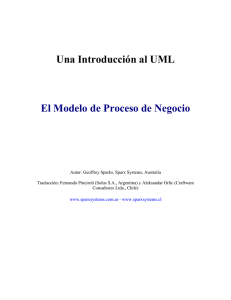 Una Introducción al UML El Modelo de Proceso de Negocio