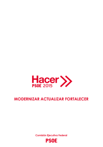 Hacer PSOE 2015