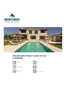 new building project close to cala llombards