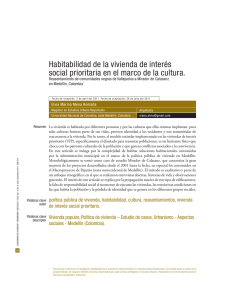 Habitabilidad de la vivienda de interés social prioritaria en el marco