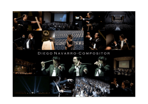 Biografía musical de Diego Navarro (act. sept. 2012)
