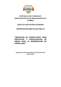 Gobernación del Te CARTA DE INV CONTRATACIÓN REPÚBLICA