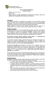 Guía Análisis Volumétrico - Liceo Industrial BENJAMIN DAVILA