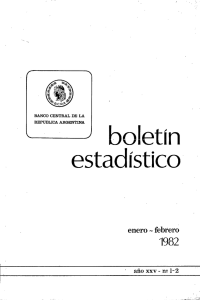 Page 1 BANCO CENTRAL DE LA REPUBLICA ARGENTINA bOletín