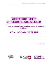Procedimiento Comunidad de Teruel