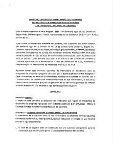 CONVENIO ESPECÍFICO DE iNTERCAMBIO DE ESTUDÍA_NTES