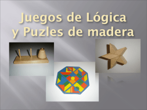 Juegos de Lógica y Puzzles de madera