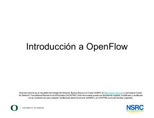 Introducción a OpenFlow - Network Startup Resource Center