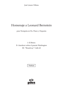 Homenaje a Leonard Bernstein