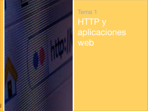HTTP y aplicaciones web - RUA
