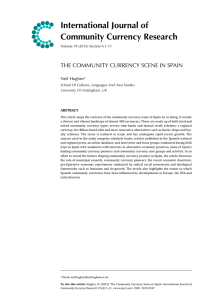 International Journal of Community Currency