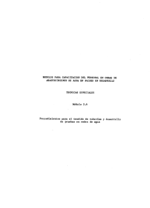 Módulo 3.6 - Procedimientos para el tendido de tuberías y