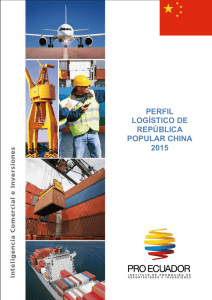 perfil logístico de república popular china 2015