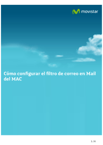 Cómo configurar el filtro de correo en Mail del MAC