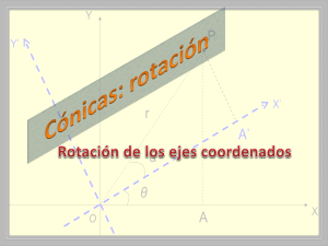 rotación - AlgebraUNQ
