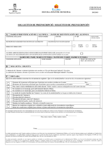 sol·licitud de preinscripció / solicitud de preinscripción abc