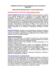 comisión nacional para el desarrollo de los pueblos indígenas