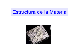 Estructura de la Materia I