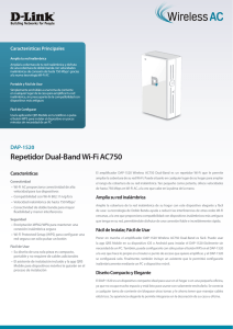 Repetidor Dual-Band Wi-Fi AC750 - D-Link