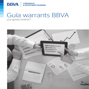 Guía warrants BBVA
