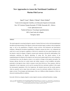 New Approaches to Assess the Nutritional Condition of Marine Fish