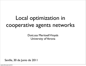 Dott.ssa Meritxell Vinyals University of Verona Seville, 30 de Junio