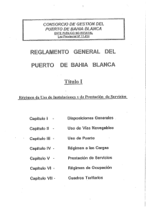 Reglamento General del Puerto de Bahía Blanca