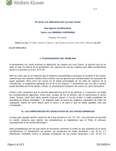 Diario La Ley, núm. 8391, Sección Tribuna (3 de octubre de 2014)