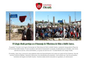 El Colegio Alcalá participa en el Homenaje de Villaviciosa de Odón