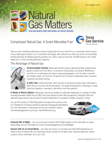 Compressed Natural Gas