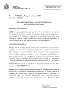 0264/2016 - Ministerio de Hacienda y Administraciones Públicas