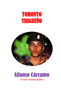 TORONTO TRIGUEÑO Alfonso Cárcamo