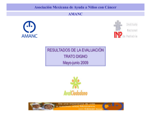 AMANC Asociación Mexicana de Ayuda a Niños con Cáncer