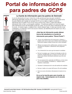 Portal de información de para padres de GCPS