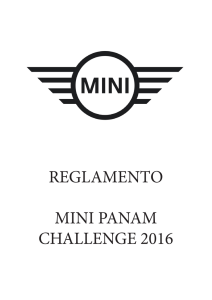 reglamento mini panam challenge 2016