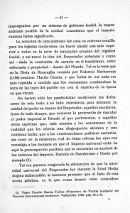 Page 1 - 41 — impregnados por un sistema de gobierno feudal, la