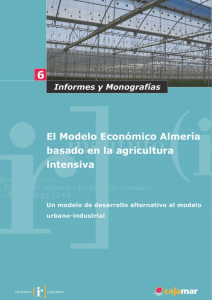 Modelo Económico Almería basado en la agricultura intensiva