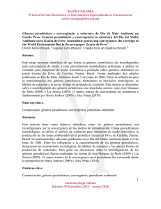 RAZÓN Y PALABRA Primera Revista Electrónica en Iberoamérica