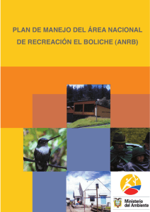 Plan de Manejo - SUIA - Ministerio del Ambiente