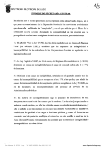 informe de secretaría general