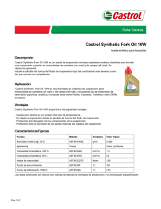 Castrol Synthetic Fork Oil 10W