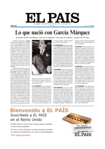 Lo que nació con García Márquez